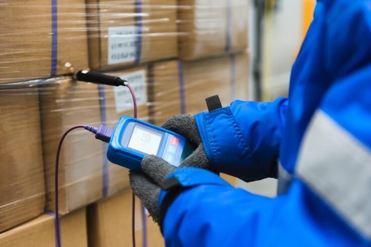 Armazenamento de alimentos congelados