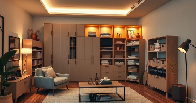 Guarda M&oacute;veis: A Solu&ccedil;&atilde;o para Espa&ccedil;os Pequenos