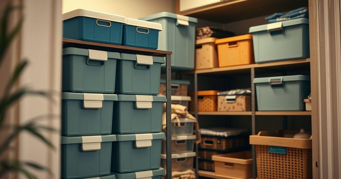 Solu&ccedil;&otilde;es Pr&aacute;ticas para Organizar sua Casa com Box Armazenamento